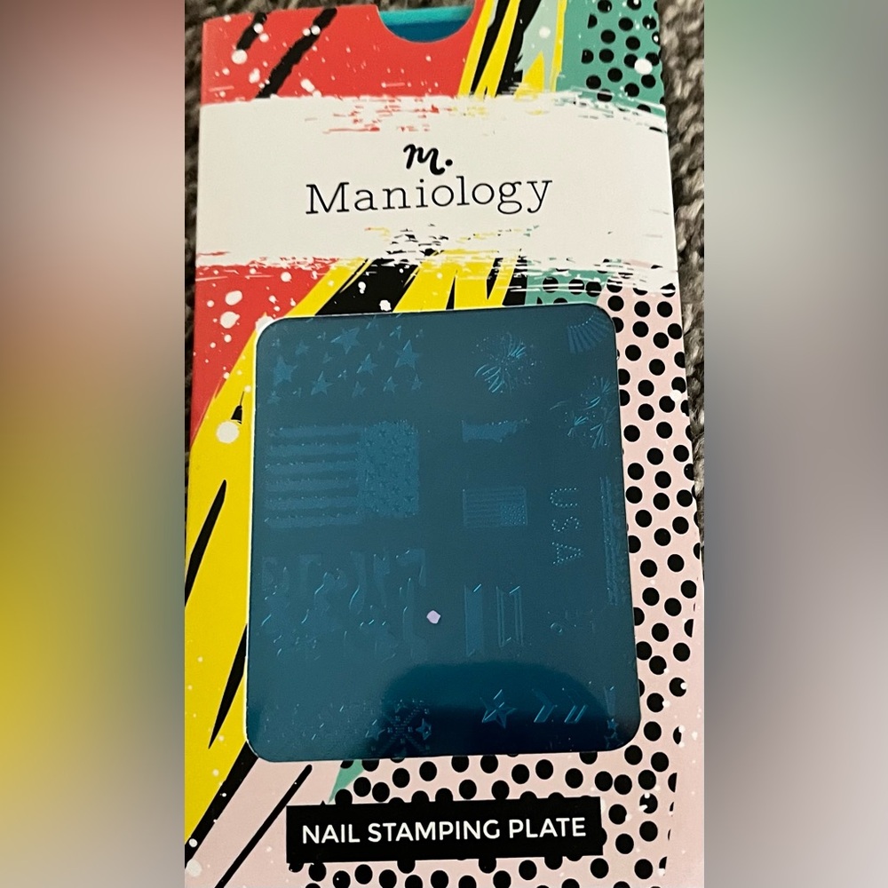 Maniology Nail Stamping Plate